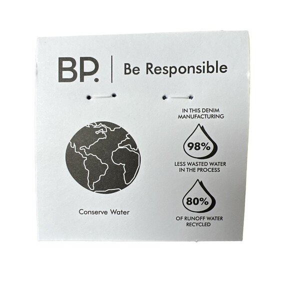 BP Womens Faded Blue Mid Rise Retro Inspired Denim Flare Leg Jeans Sz 28 New - Picture 4 of 10